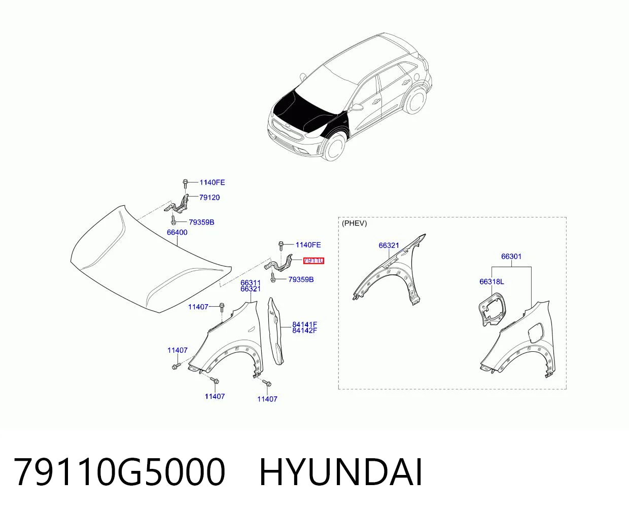 79110G5000 Hyundai/Kia
