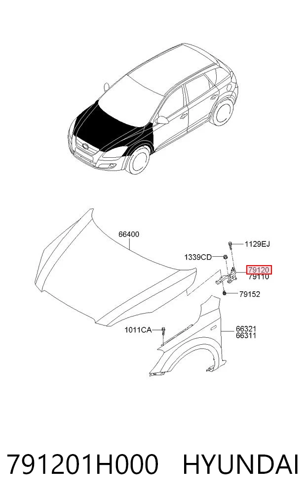 791201H000 Hyundai/Kia