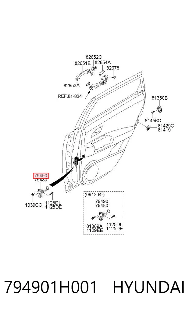 794901H001 Hyundai/Kia