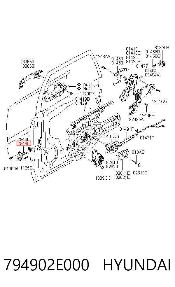 794902E000 Hyundai/Kia