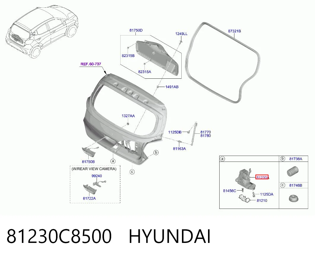 81230C8500 Hyundai/Kia