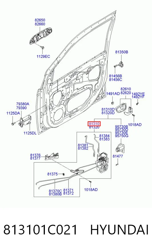813101C021 Hyundai/Kia