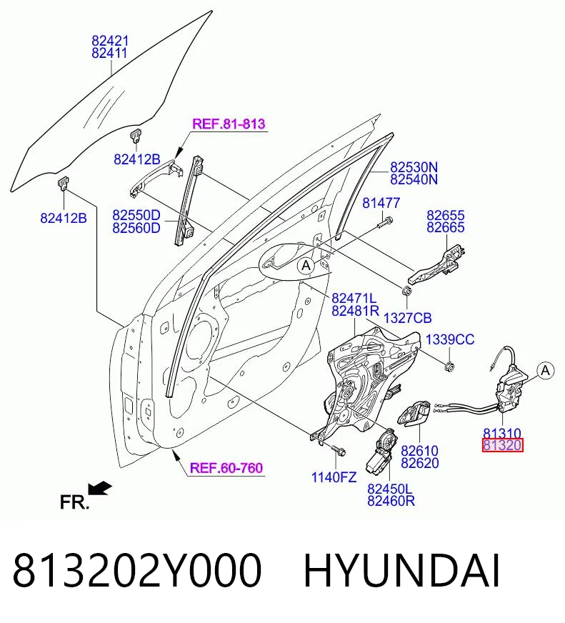 813202Y000 Hyundai/Kia