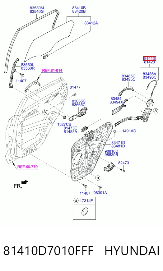 81410D7010FFF Hyundai/Kia