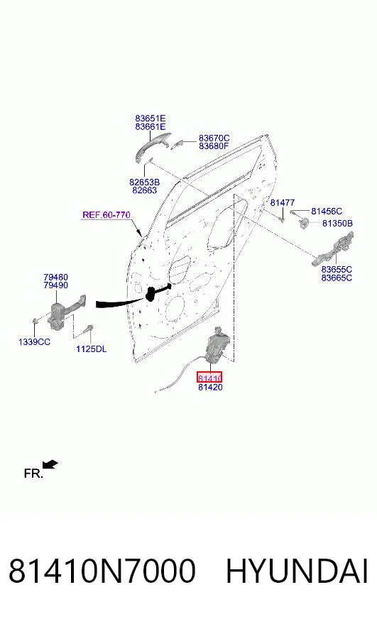 81410N7000 Hyundai/Kia