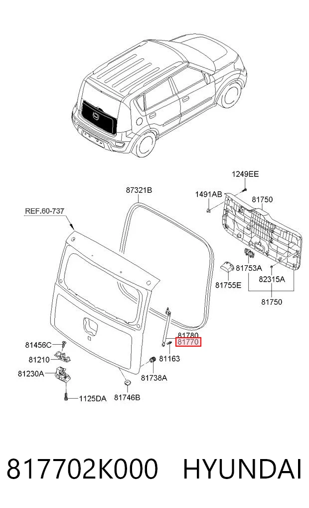 817702K000 Hyundai/Kia