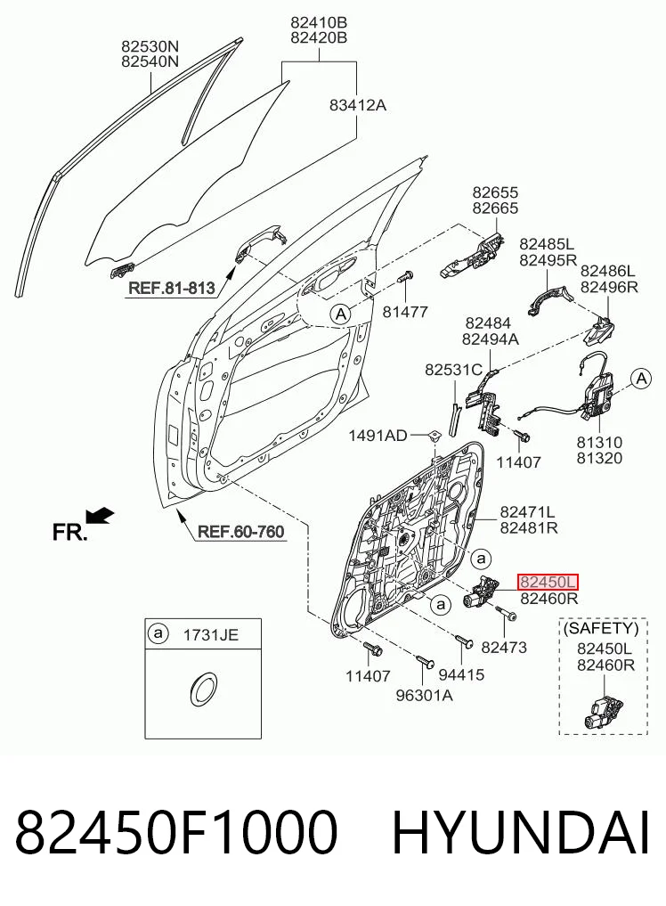 82450F1000 Hyundai/Kia