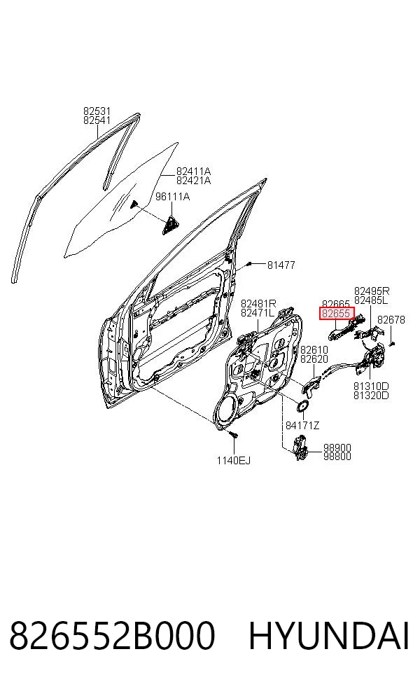 826552B000 Hyundai/Kia