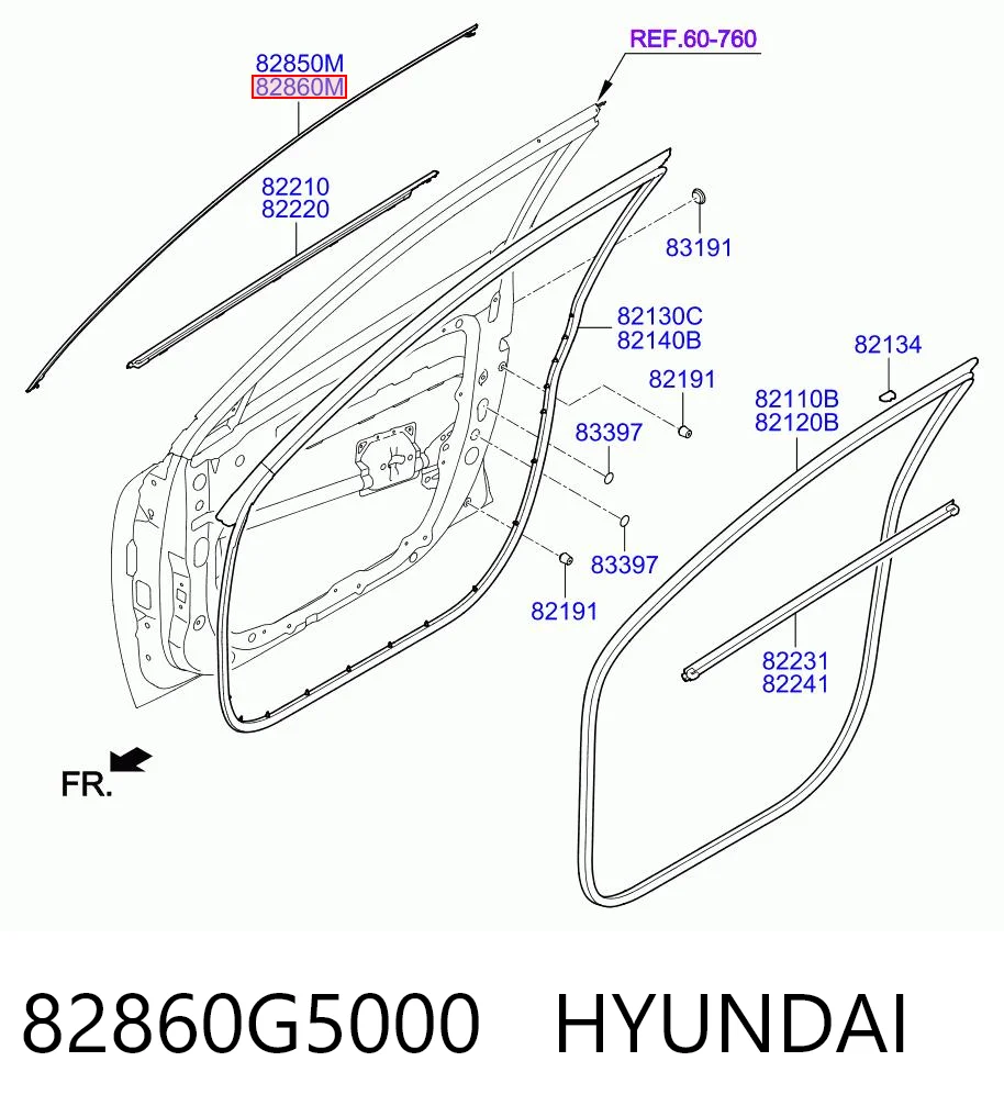 82860G5000 Hyundai/Kia