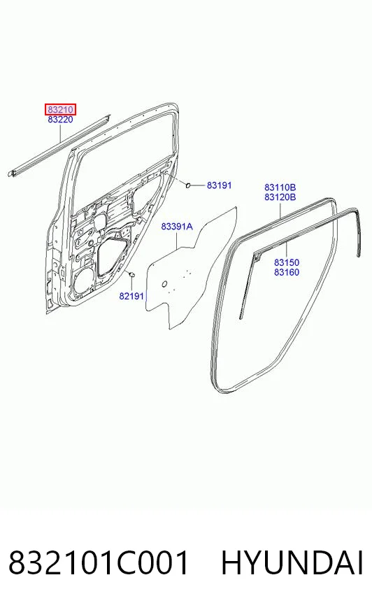 832101C001 Hyundai/Kia