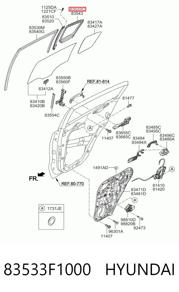 83533F1000 Hyundai/Kia