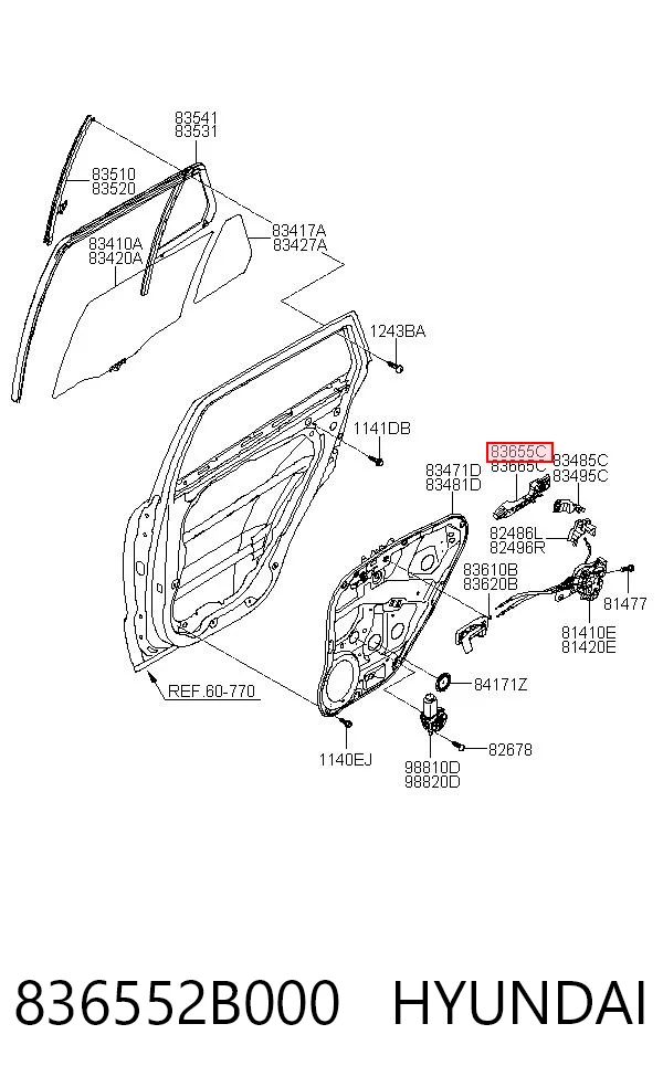 836552B000 Hyundai/Kia