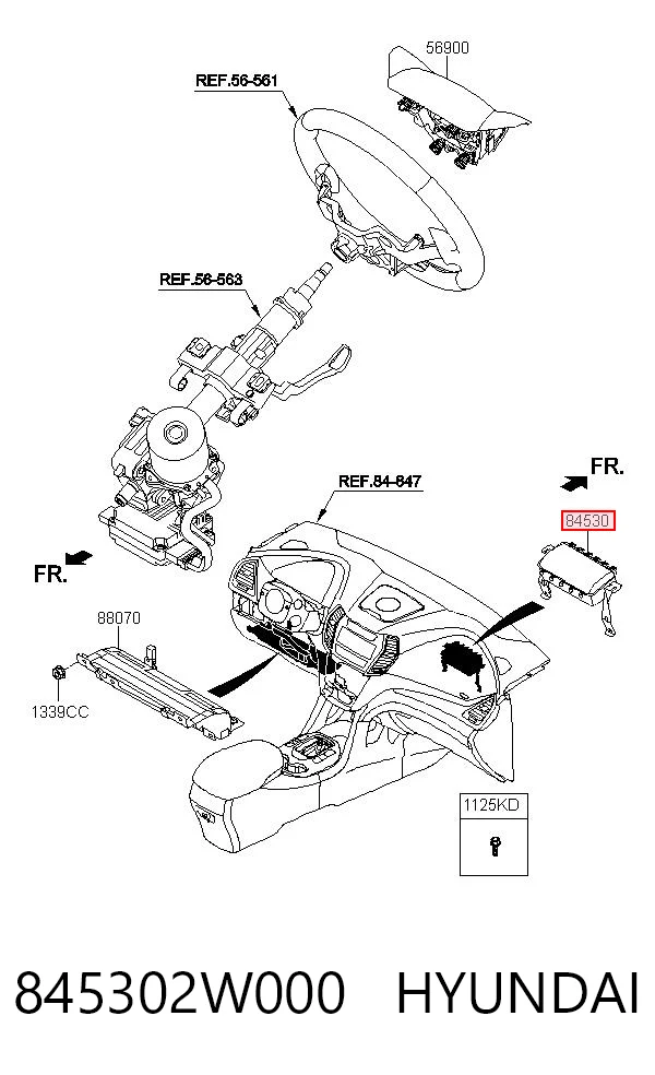 845302W000 Hyundai/Kia