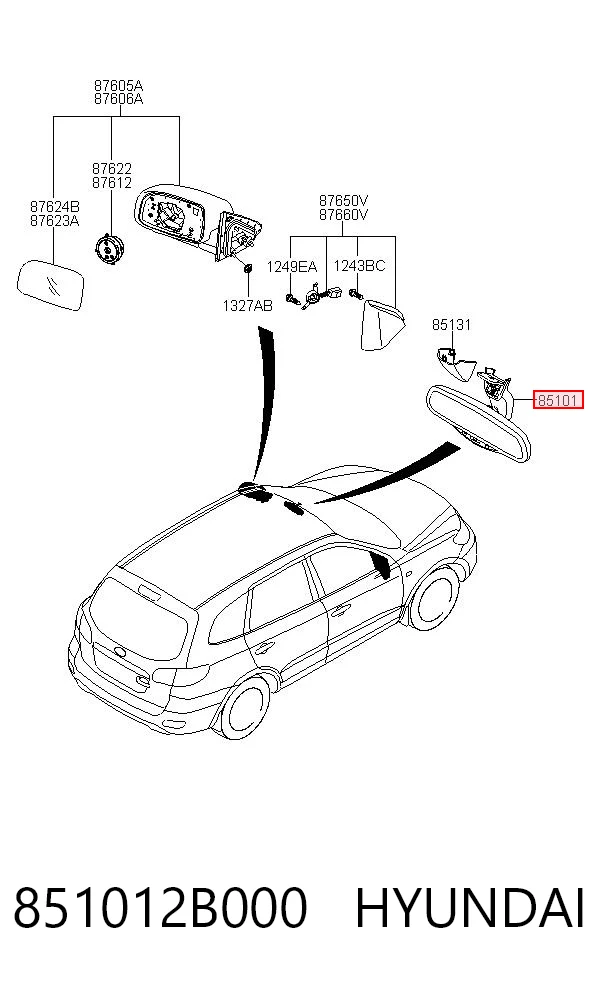 851012B000 Hyundai/Kia