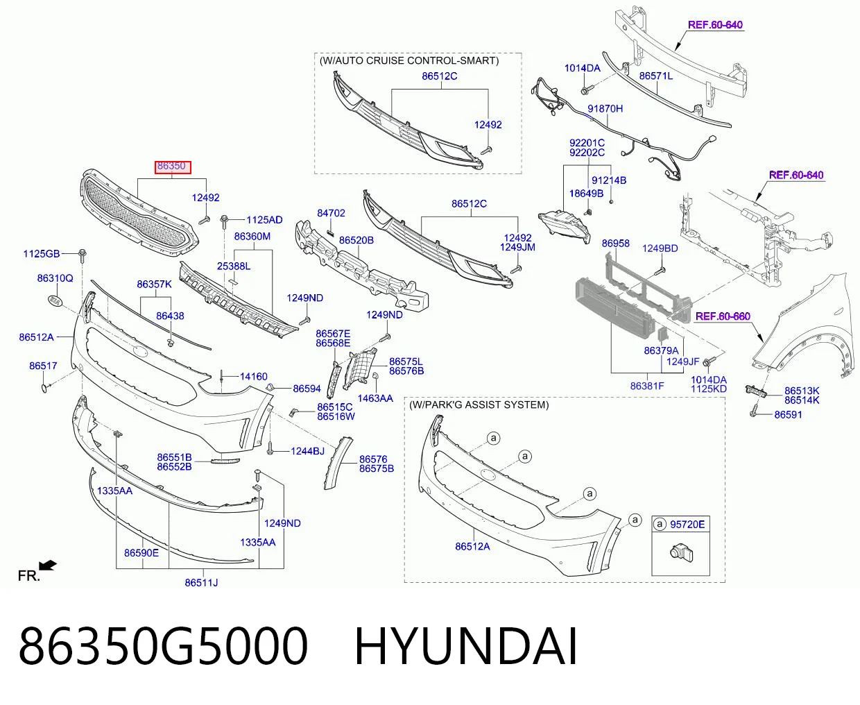 86350G5000 Hyundai/Kia