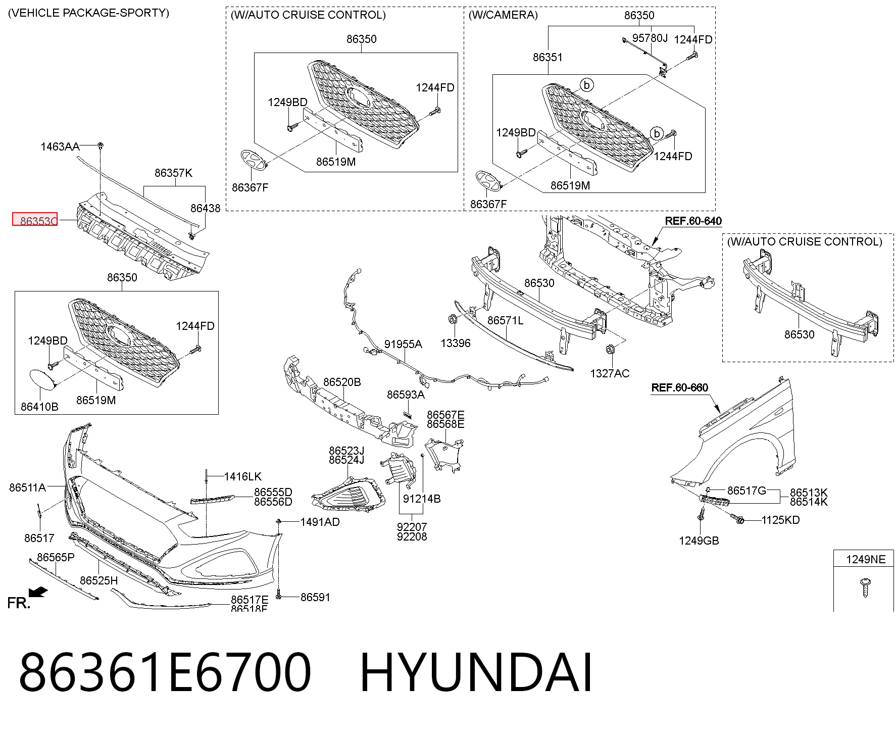 86361E6700 Hyundai/Kia