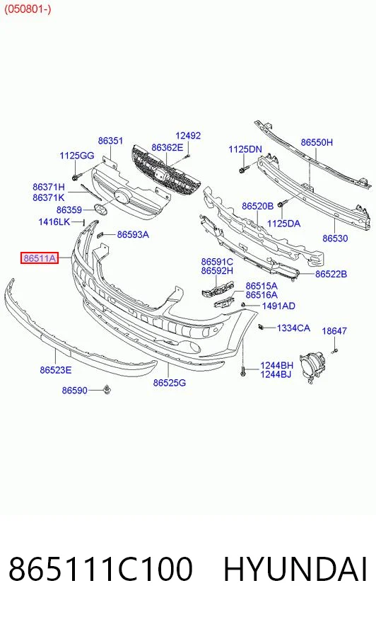 865111C100 Hyundai/Kia