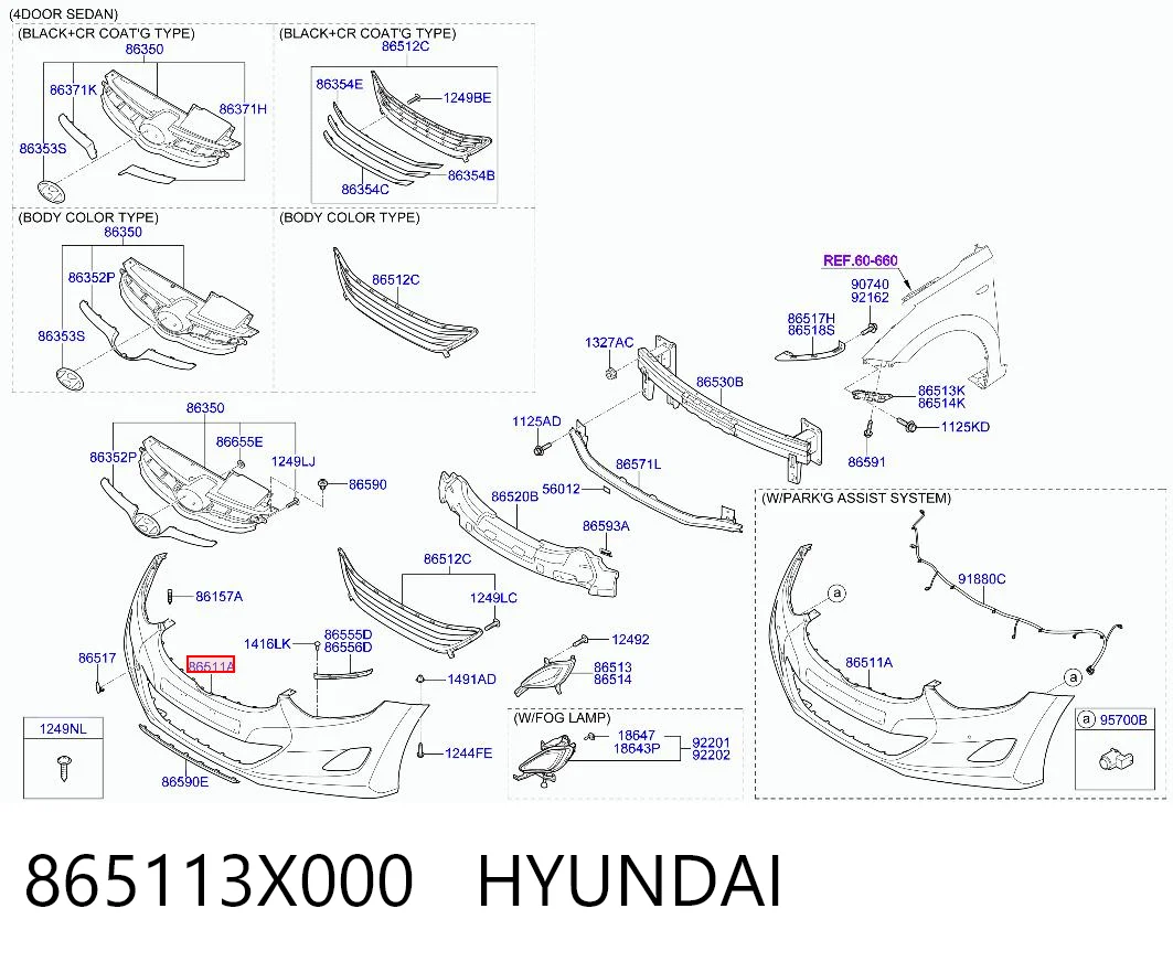 865113X000 Hyundai/Kia