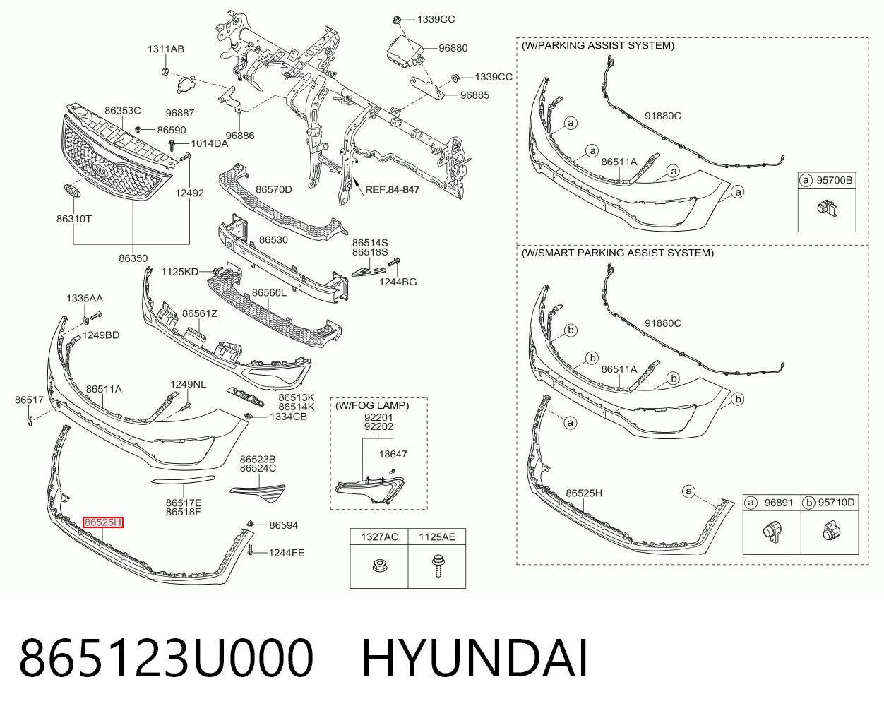 865123U000 Hyundai/Kia