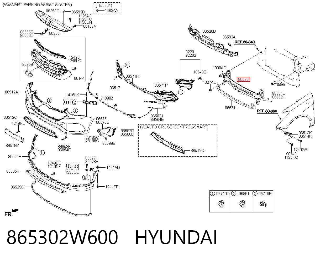 865302W600 Hyundai/Kia