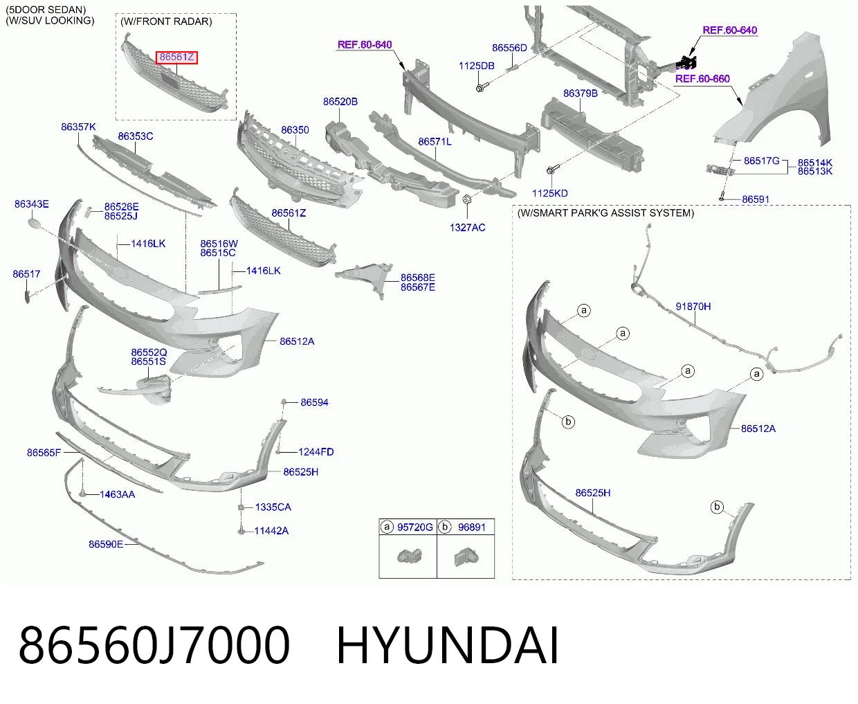 86560J7000 Hyundai/Kia