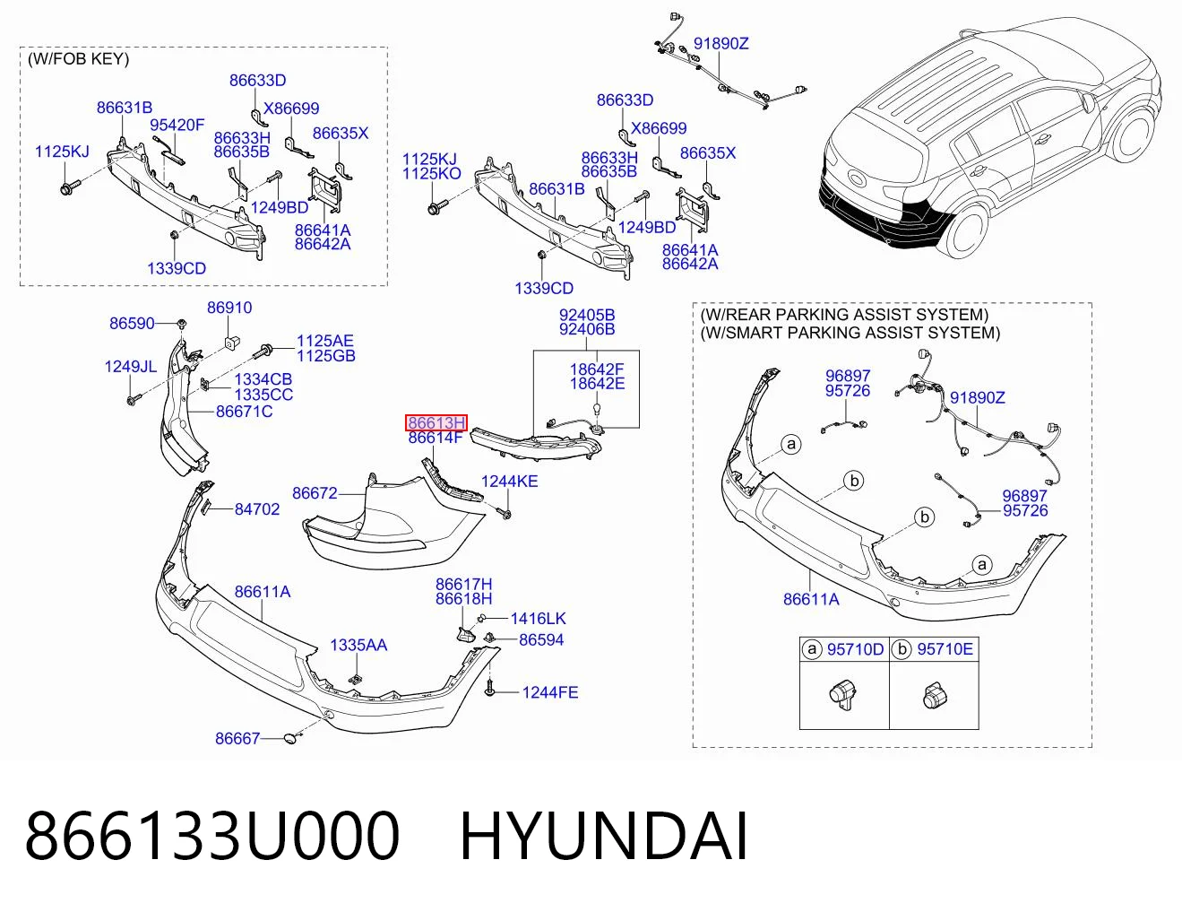 866133U000 Hyundai/Kia