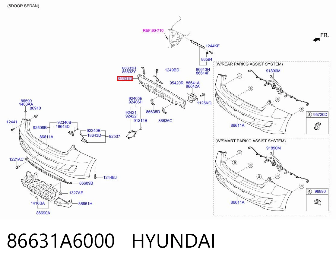 86631A6000 Hyundai/Kia