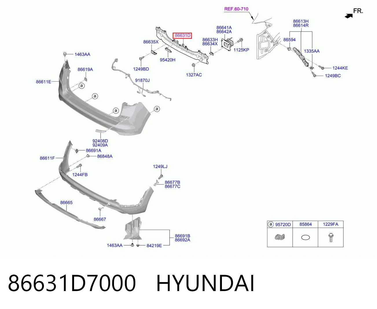 86631D7000 Hyundai/Kia