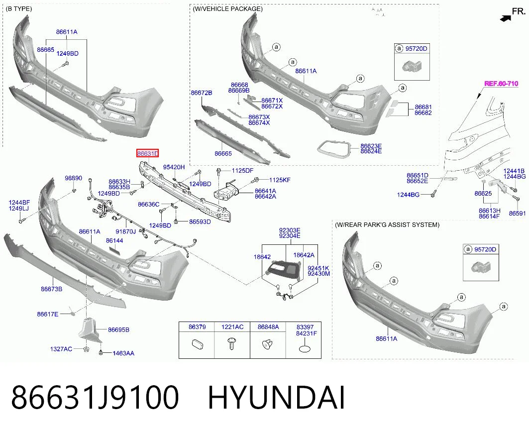 86631J9100 Hyundai/Kia