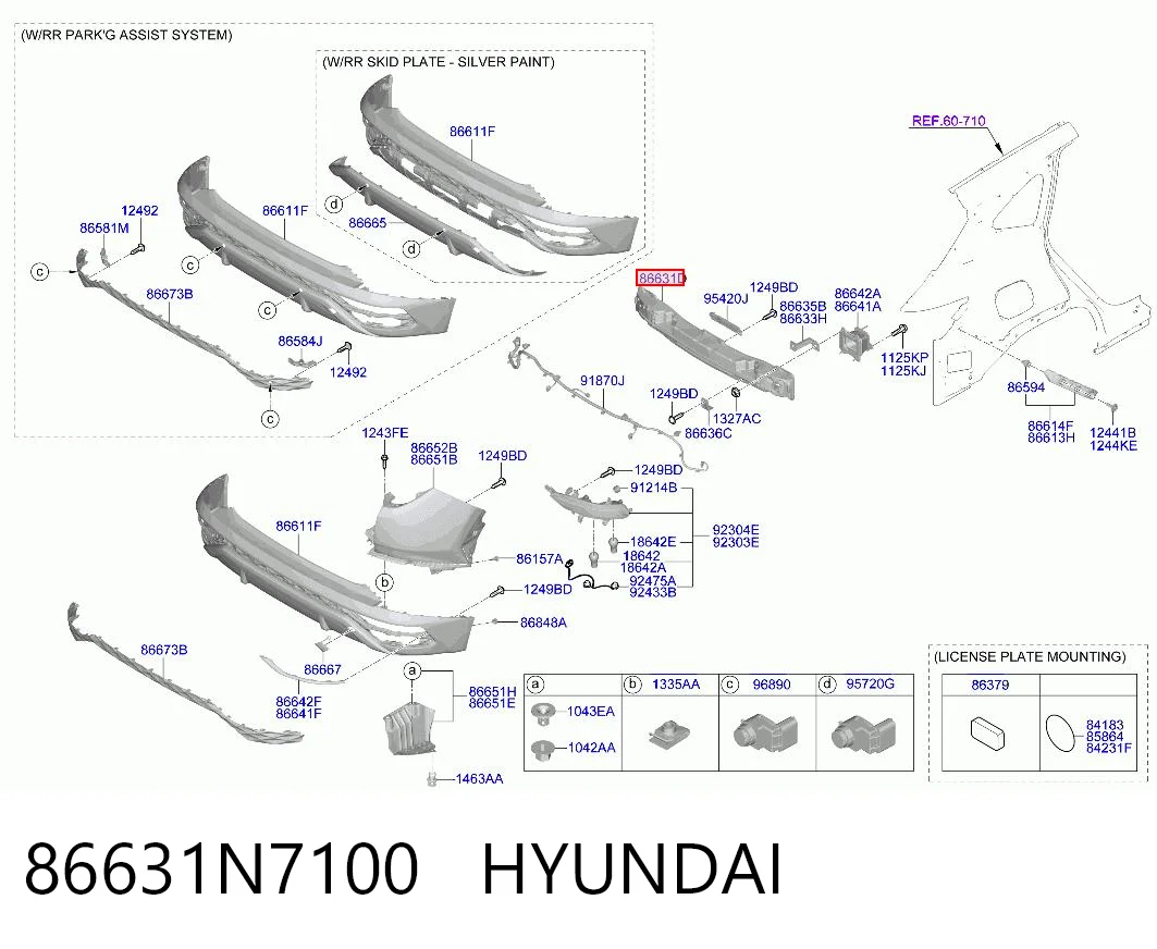 86631N7100 Hyundai/Kia