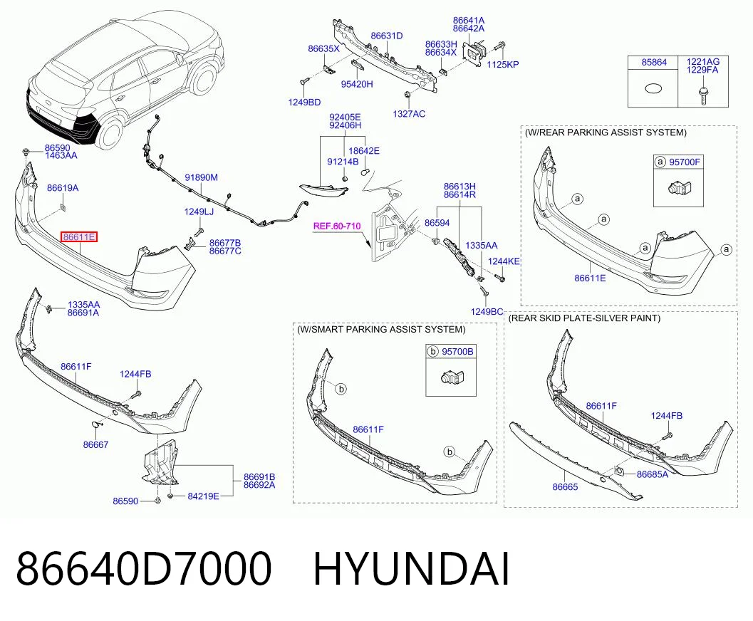 86640D7000 Hyundai/Kia