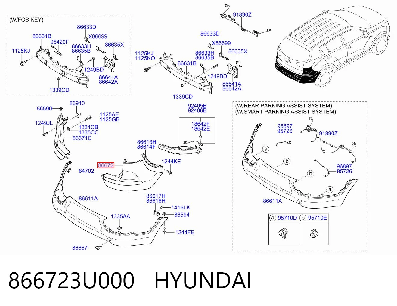 866723U000 Hyundai/Kia