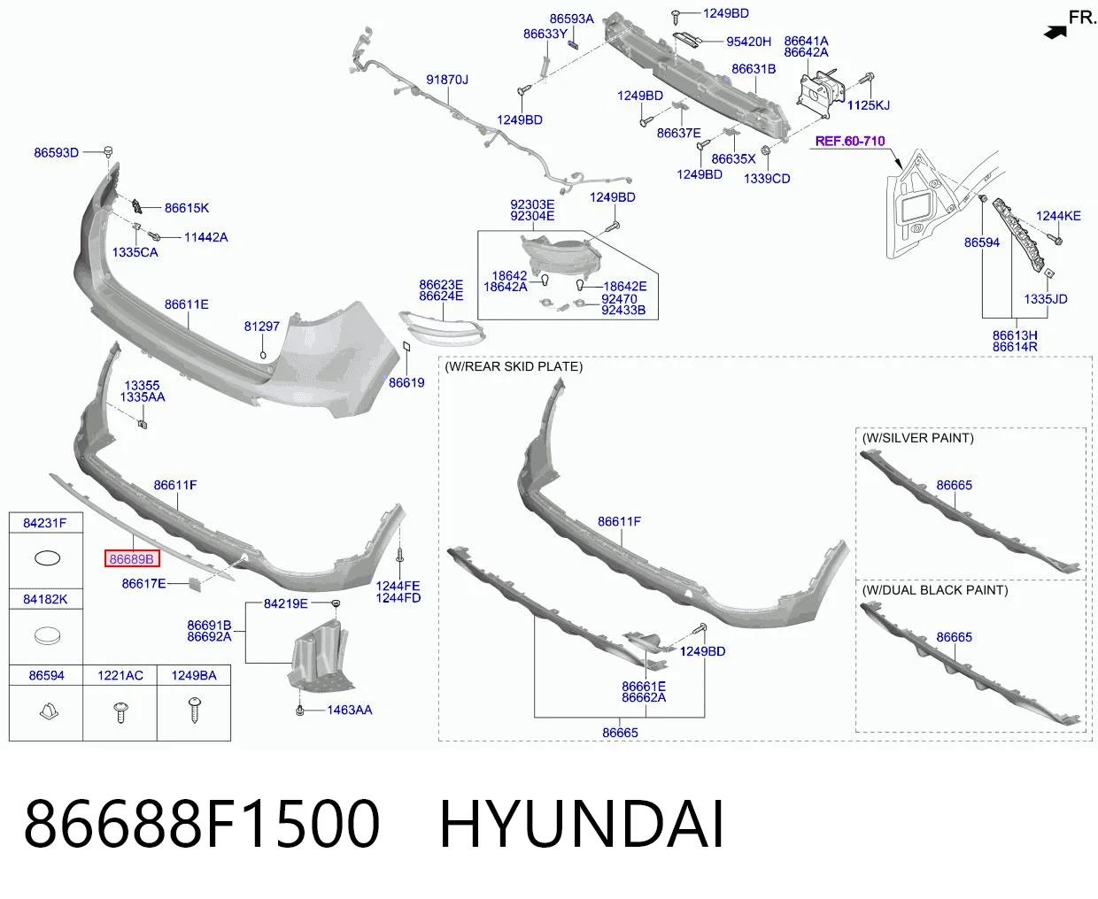 86688F1500 Hyundai/Kia
