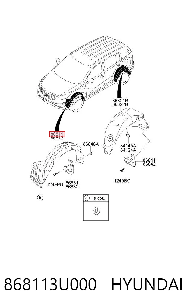 868113U000 Hyundai/Kia