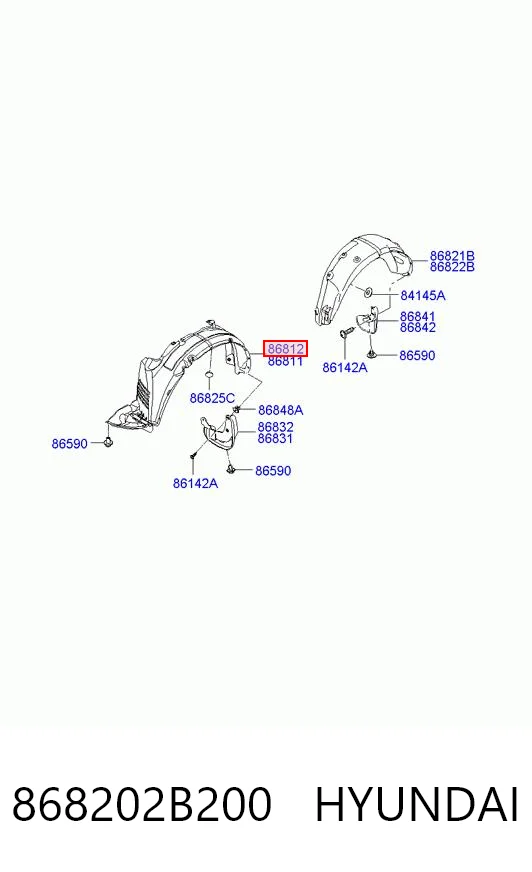 868202B200 Hyundai/Kia