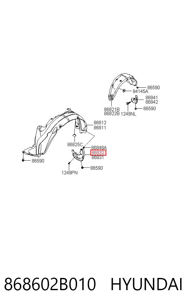 868602B010 Hyundai/Kia