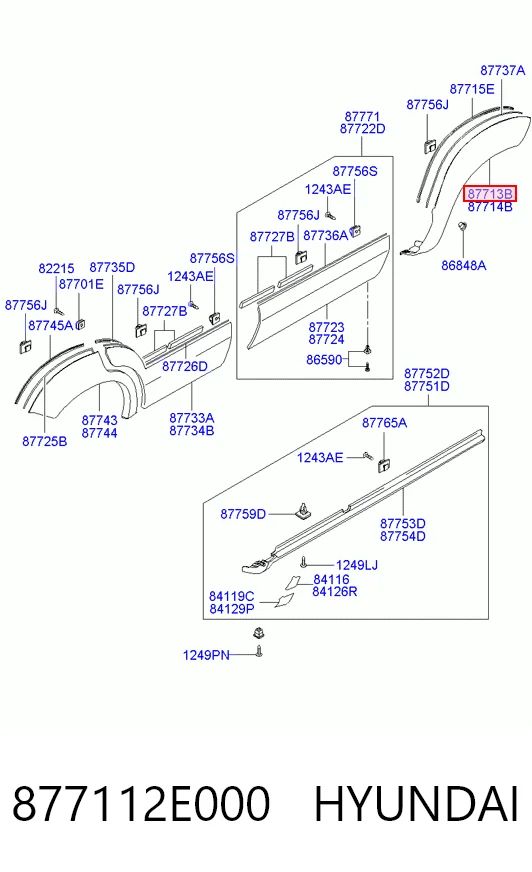 877112E000 Hyundai/Kia
