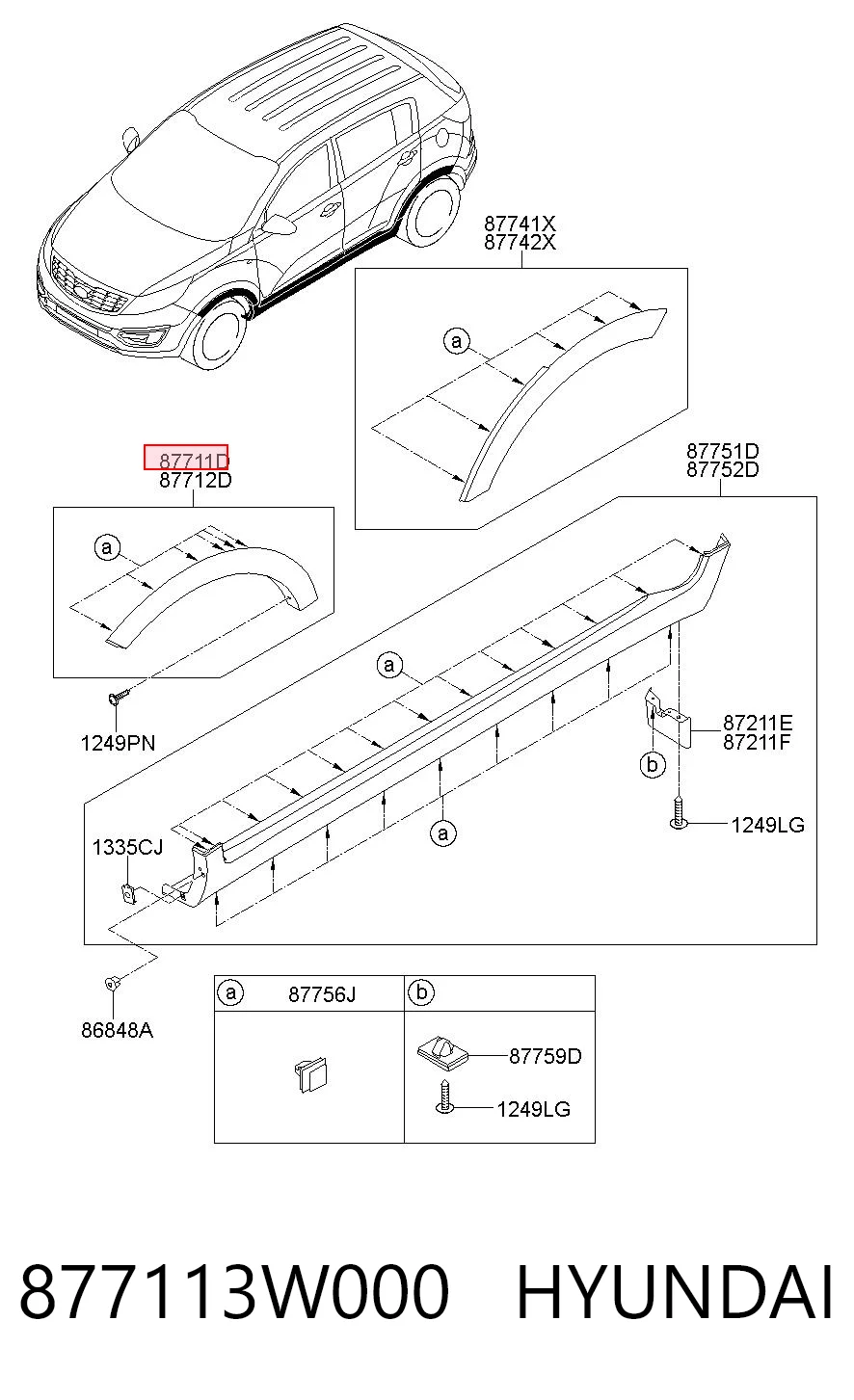 877113W000 Hyundai/Kia