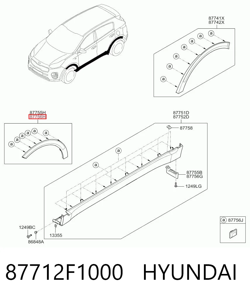 87712F1000 Hyundai/Kia