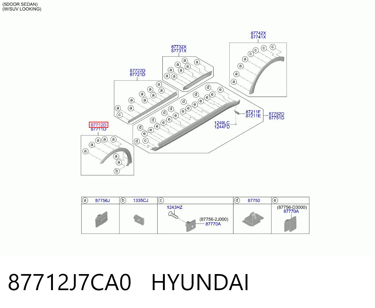 87712J7CA0 Hyundai/Kia