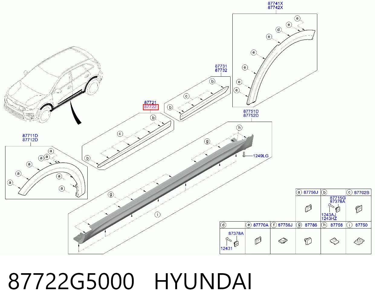 87722G5000 Hyundai/Kia