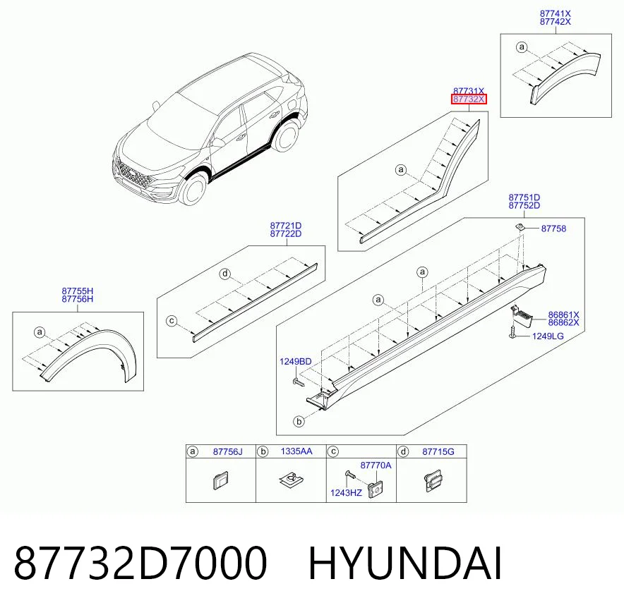 87732D7000 Hyundai/Kia