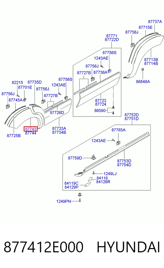 877412E000 Hyundai/Kia