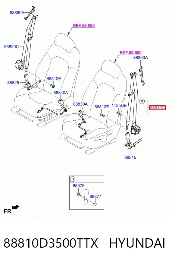 88810D3500TTX Hyundai/Kia