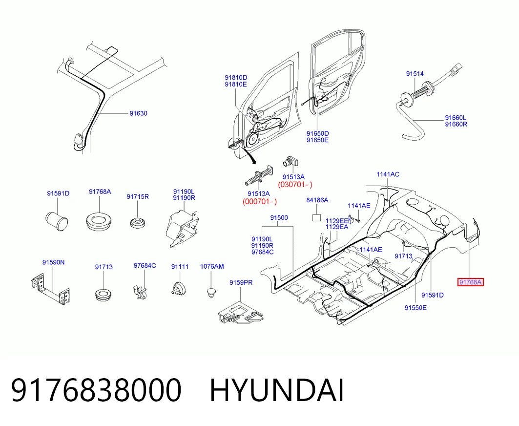 Kupić Wkładka dna nadwozia Hyundai Sonata EU4 w dobrej cenie