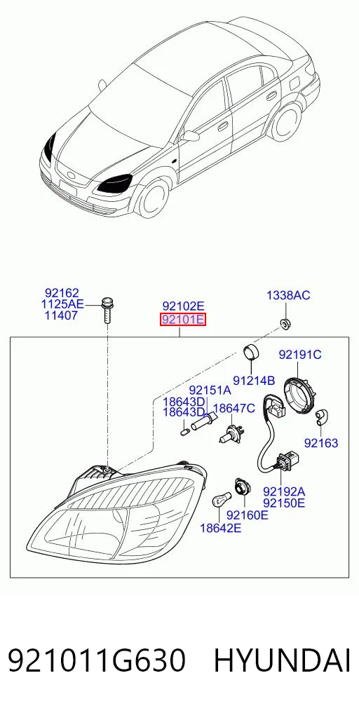 921011G630 Hyundai/Kia
