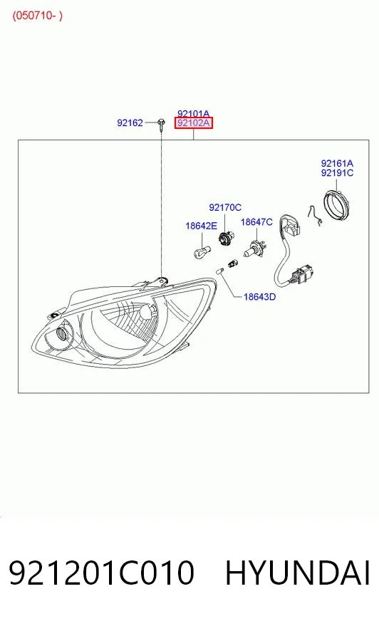 921201C010 Hyundai/Kia