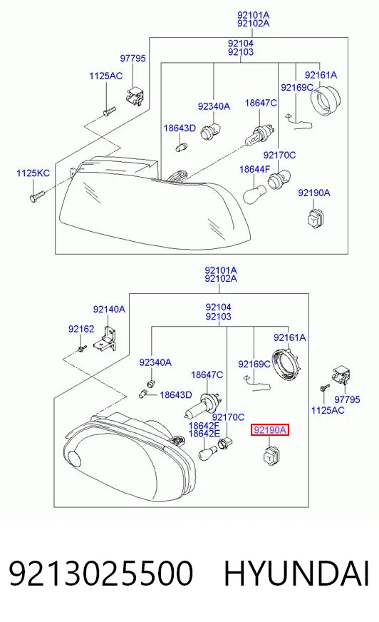 9213025500 Hyundai/Kia