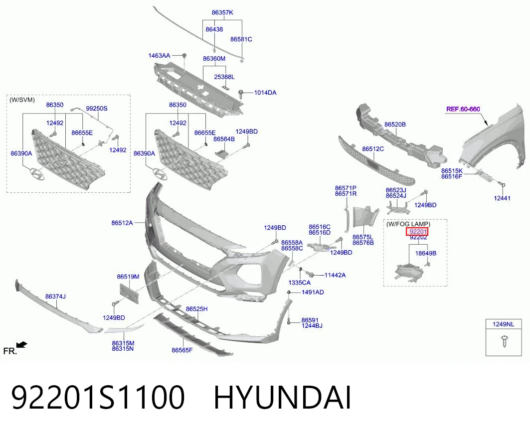 92201S1100 Hyundai/Kia