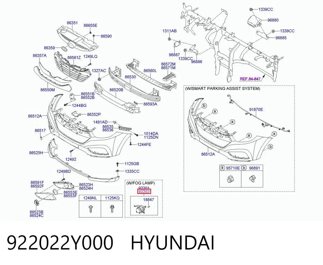 922022Y000 Hyundai/Kia